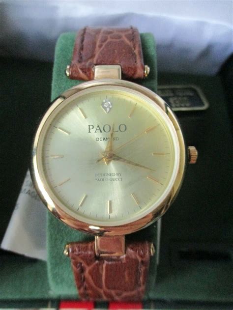 old paolo gucci watch|Gucci watches clearance.